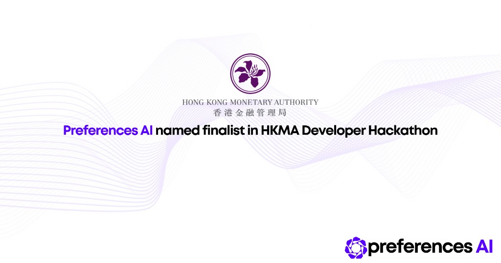 Preferences AI named finalist in HKMA Developer Hackathon — Announcements article cover